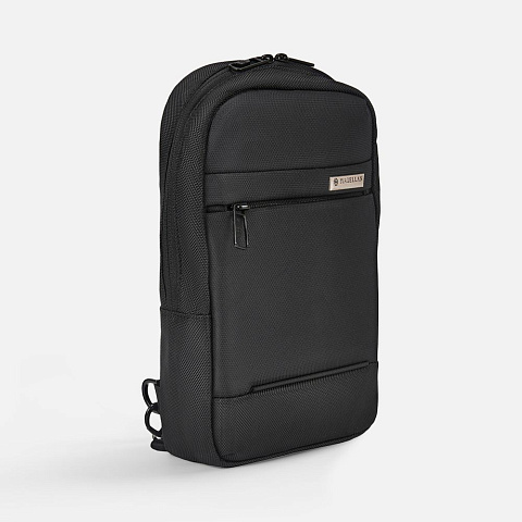 Рюкзак на одно плечо Discovery M, черный - рис 3.