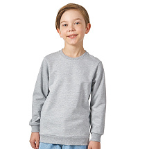 Свитшот Motion детская_12, серый меланж