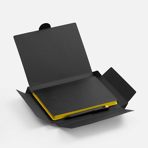 Набор Doppio, черный с желтым - рис 3.