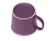 Матовая кружка Nancy 360 мл цветная снаружи, белая внутри, фиолетовый - миниатюра - рис 3.