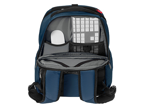 Рюкзак WENGER XE Professional 15.6, синий, переработанный ПЭТ/Полиэстер, 32х22х44 см, 23 л. - рис 7.