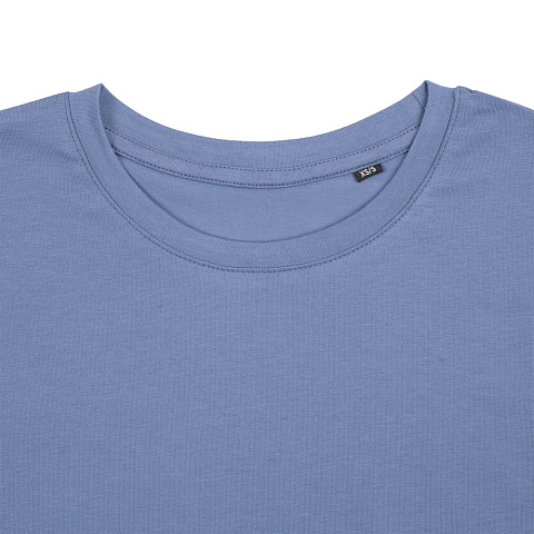 Футболка унисекс оверсайз Street Vibes, синяя (лавандовая) - рис 4.