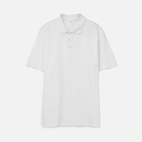 Рубашка поло унисекс Tervise, белая