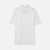Рубашка поло унисекс Tervise, белая - миниатюра