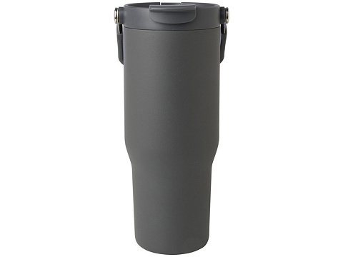 Термостакан Bronx объемом 900 мл из меди и переработанной нержавеющей стали, сертифицированной по стандарту RCS, с вакуумной изоляцией и крышкой с двойной функцией - Серый - рис 3.