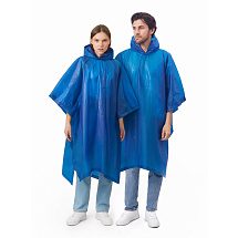Пончо Hawaii c чехлом унисекс, классический синий