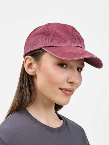 Бейсболка Berwi, бордовая - рис 9.