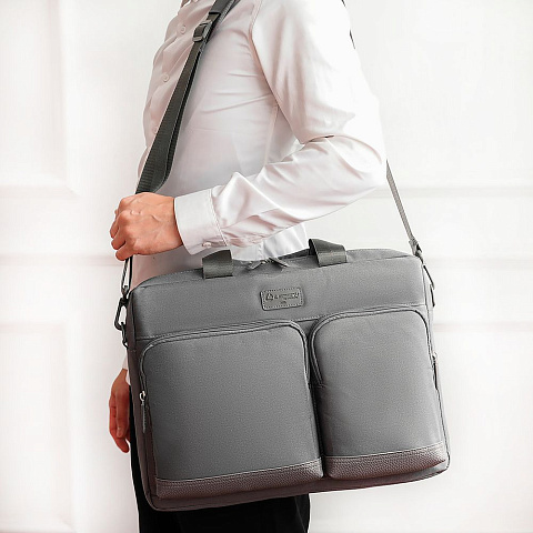 Cумка для ноутбука L255, темно-серая - рис 19.