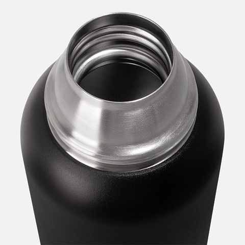 Термос Relaxika 1200 со стикерпаком, черный - рис 7.