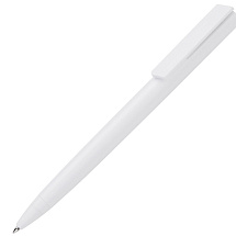 Ручка пластиковая шариковая Taper Solid, матовый белый