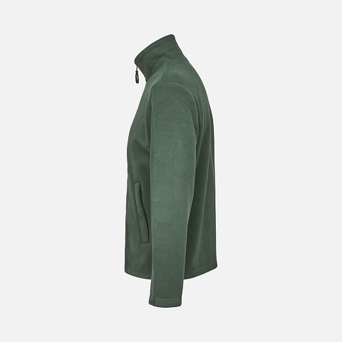 Куртка флисовая унисекс Nitro, зеленая - рис 4.