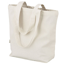 Сумка для шоппинга Cotton из переработанного хлопка 280 г, натуральный