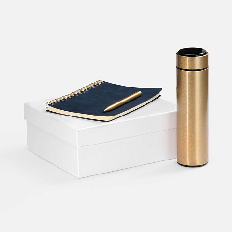 Набор Spiral Gold, синий - рис 2.