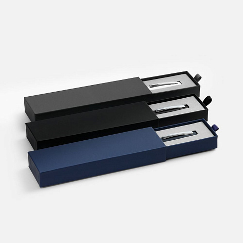 Ручка шариковая Bolt Soft Touch в футляре, белая - рис 5.