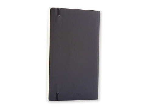 Записная книжка Moleskine Classic Soft (в клетку), Large (13х21см), черный - рис 2.