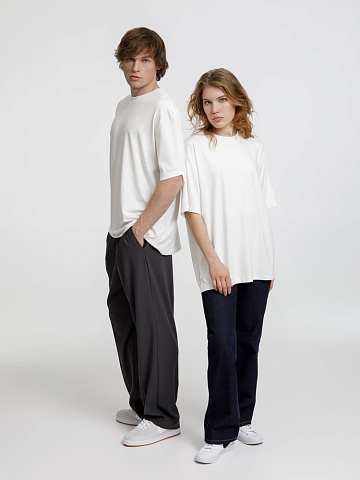 Футболка оверсайз унисекс Lavinia, белая - рис 15.