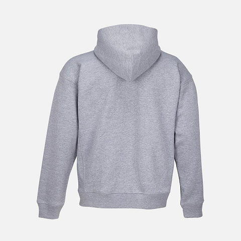 Толстовка унисекс на молнии Jelo, серый меланж - рис 3.