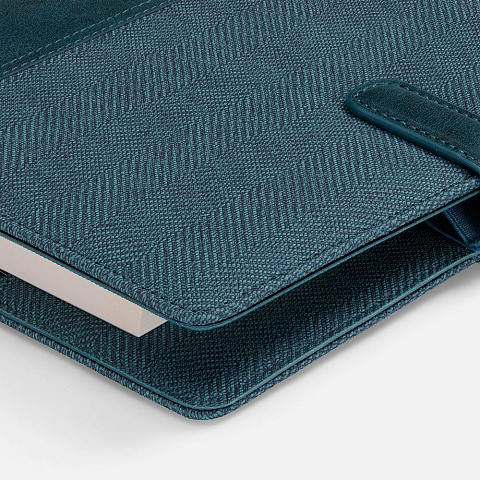 Ежедневник-органайзер Twill, недатированный, синий - рис 8.