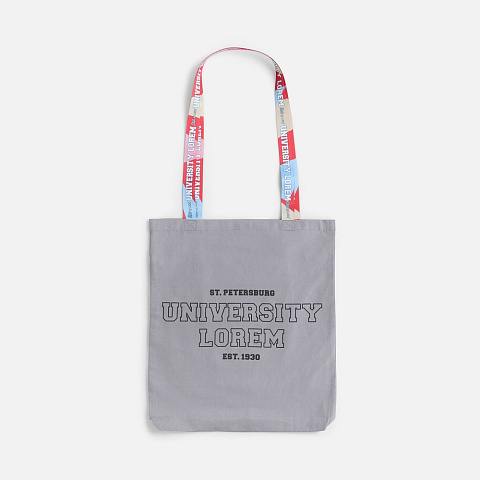 Шопер-конструктор Bolsa с узкими ручками с полноцветной печатью - рис 3.