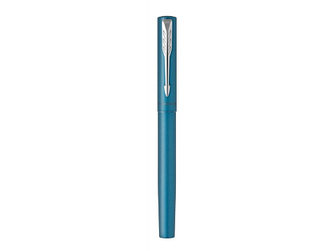 Перьевая ручка Parker Vector XL Teal CT, цвет чернил blue, перо: F, в подарочной упаковке. - рис 4.