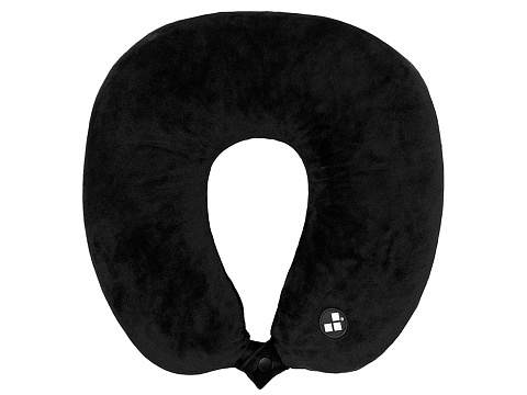 Подушка для путешествий с эффектом памяти Мемо Drowsy Black - рис 7.