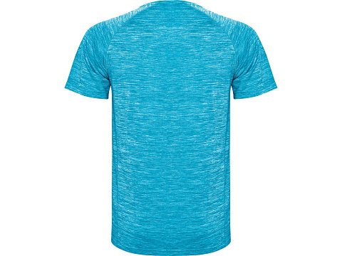 Спортивная футболка Austin детская, бирюзовый меланж - рис 2.