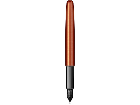 Перьевая ручка Parker Sonnet Essentials Orange SB Steel CT, перо: F, цвет чернил black, в подарочной упаковке. - рис 8.