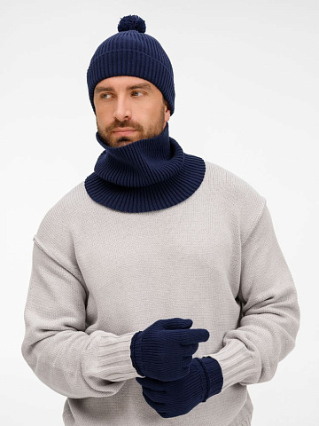 Снуд Catch Match, темно-синий - рис 6.