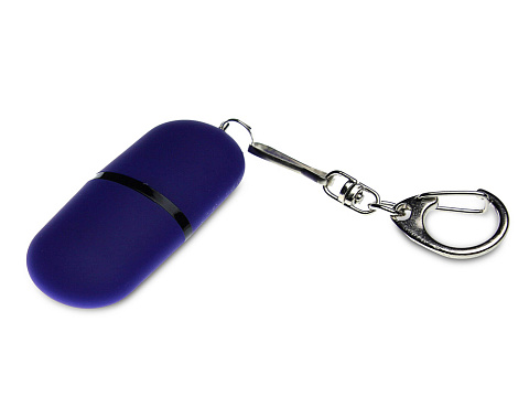 Флешка Goutte Soft-touch на 4 Гб, синий