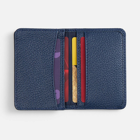 Футляр для визиток Unison, синий - рис 6.