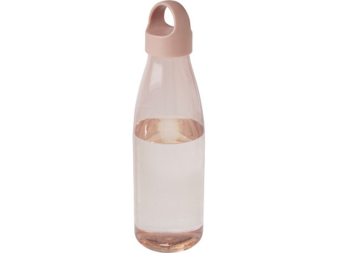 Bergen бутылка для воды объемом 800 мл из переработанной пластмассы, пыльно-розовый