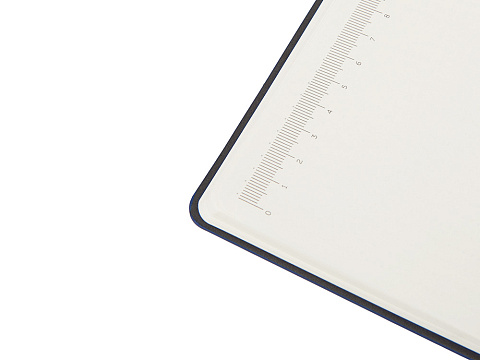 Блокнот А5 в гибкой обложке Chaplin, синий - рис 9.