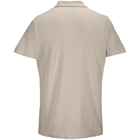 Рубашка поло женская Pulse Women, серо-бежевая - рис 3.