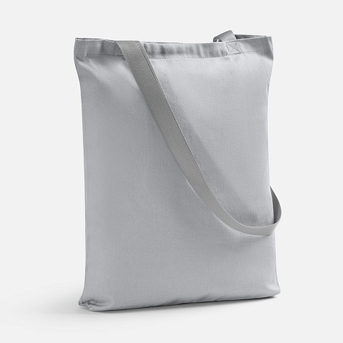 Шопер B4, серый с серыми ручками - рис 2.