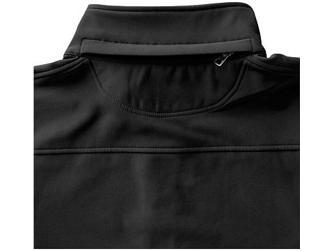 Куртка софтшел Ланглей женская, антрацит - рис 4.