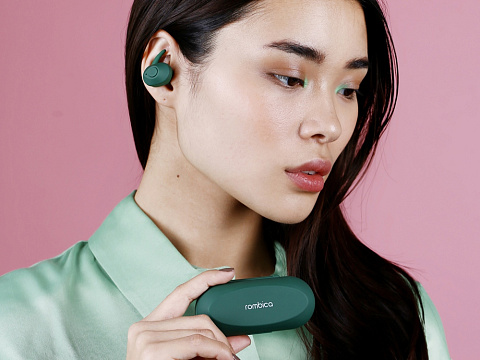 Наушники Rombica MySound Shark - Green / TWS - рис 8.