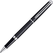 Ручка роллер Waterman Hemisphere, цвет: MattBlack CT, стержень: Fblack