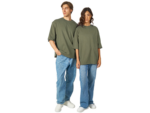 Футболка Berlin к/р оверсайз, 100% хлопок, 180гр, хаки - рис 6.