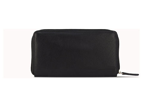 Кошелек Mano Don Leonardo, с RFID защитой, натуральная кожа в черном цвете, 19 х 2 х 10,5 см - рис 5.