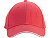 Бейсболка Cancun, красный/белый - миниатюра - рис 2.