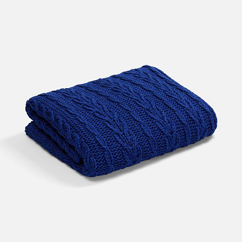 Плед Eloisa, темно-синий (кобальт) - рис 3.
