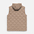 Жилет унисекс Tarnaby, бежевый - миниатюра - рис 3.