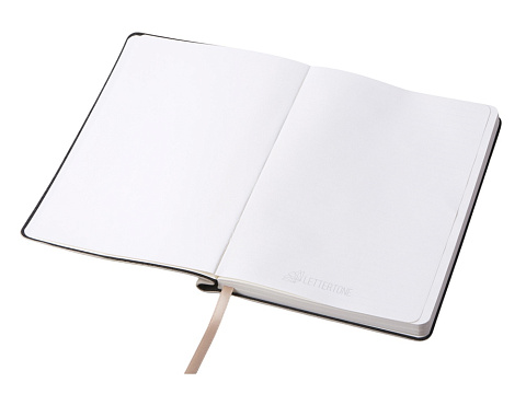 Блокнот А5 Notepeno Max, 96 листов 80 гр/м2 белой FSC бумаги, бежевый - рис 4.