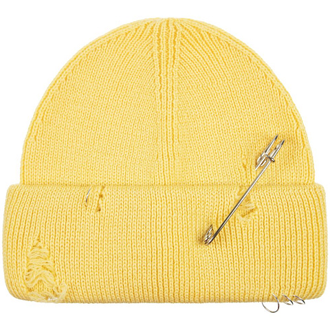 Шапка Pricker, желтая (попкорн) - рис 3.
