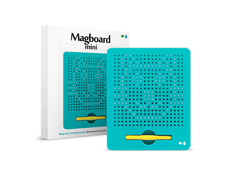 Магнитный планшет для рисования Magboard mini, мятный - рис 3.