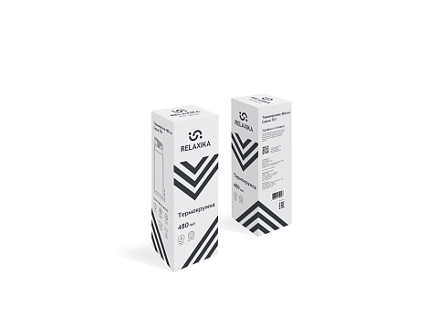 Термокружка Relaxika 701, 480 мл, белый - рис 19.