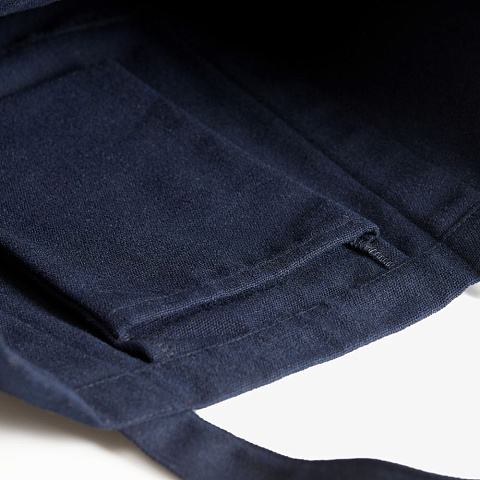 Шопер Shophop, синий с неокрашенным - рис 5.