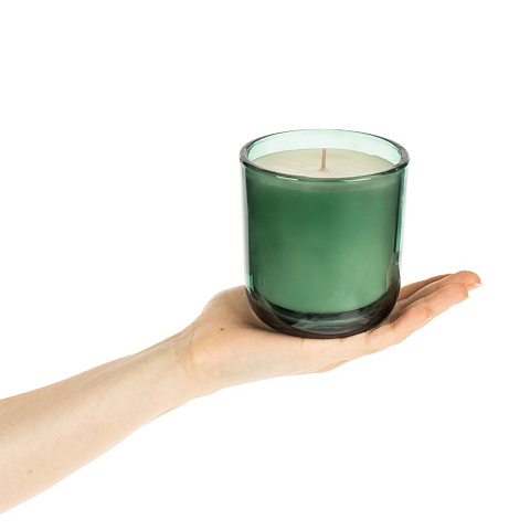 Ароматическая свеча Vitral, дубовый мох и пачули, зеленая - рис 3.