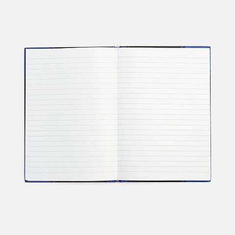 Блокнот Accenti, черный с синим - рис 4.