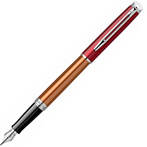 Перьевая ручка Waterman Hemisphere French riviera VERMILLON в подарочной коробке